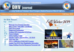 DHV Journal - Autumn 2019 Front Page