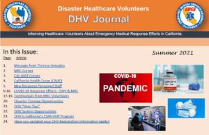 DHV Journal - Summer 2021 Front Page